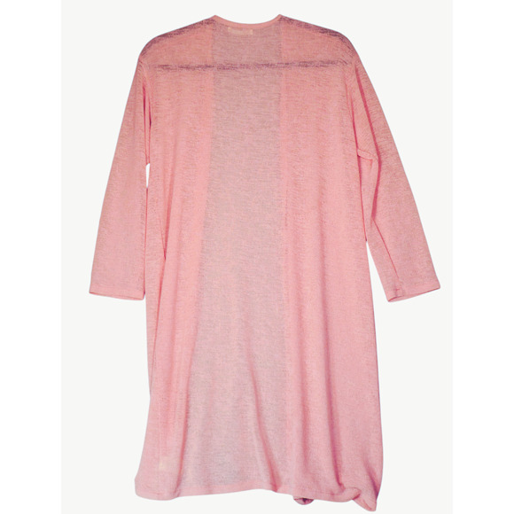 Do Everything in Love Sheer Tunic Cardigan Sweater Womens S or M Light Beachy - Picture 5 of 9